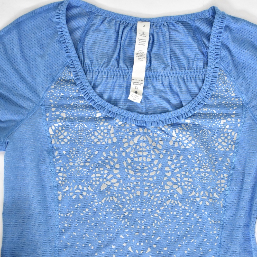 Lululemon Athletica Short Sleeve Reflecting Shirt